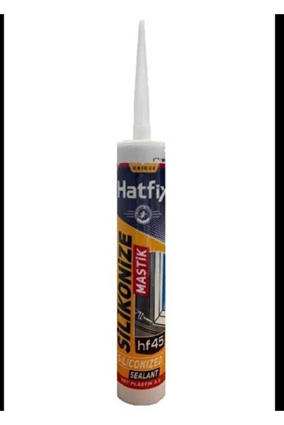 Hatfix Beyaz Silikonize Mastik 450 Gr