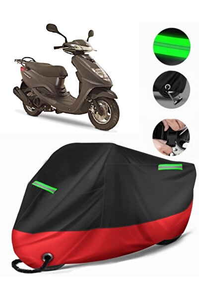 MotoEN Yamaha Cygnus L Compatible Premium Motorcycle Tarpaulin (Lock Compatib...