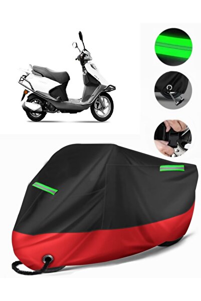 MotoEN Yuki Active 125 Compatible Premium Motorcycle Tarpaulin (Lock Compatib...