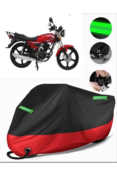 MotoEN Mondial 100 Mg Prince Compatible Premium Motorcycle Tarpaulin (Lock Co...