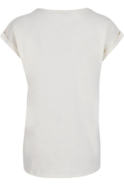 Merchcode Ladies Brandalised - Barcode Leopard Circle T-shirt