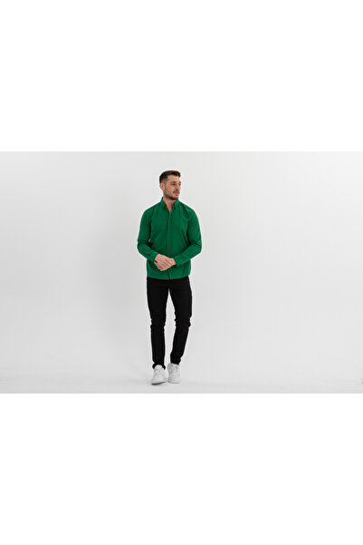 Klothy Чоловіча сорочка з габардинової тканини з бавовняною підкладкою, регулярного крою, можна прати