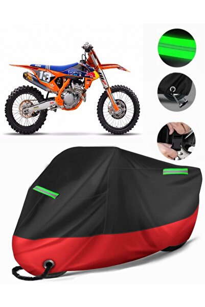 MotoEN KTM 250 SXF متوافق مع القماش المشمع للدراجات النارية (متوافق مع القفل)...