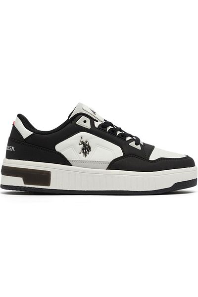 U.S. Polo Assn. Women's Black Low-Top Sneakers - High-Quality Sole for Everyday Look