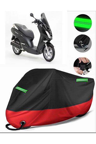 MotoEN Peugeot Citystar 200 Compatible Premium Motorcycle Tarpaulin (Lock Com...