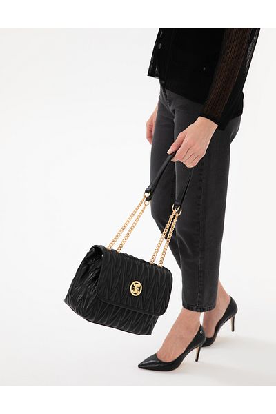Pierre Cardin Black Shoulder Bag 50305536 -Vr046