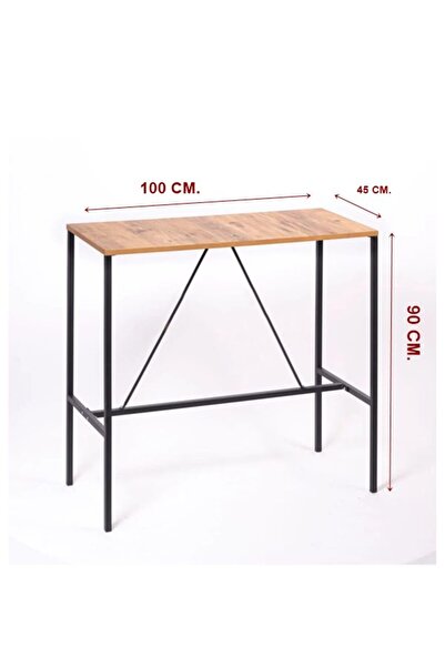 Retodesign Retodesing Bar Masası 100/45 Yemek Masası
