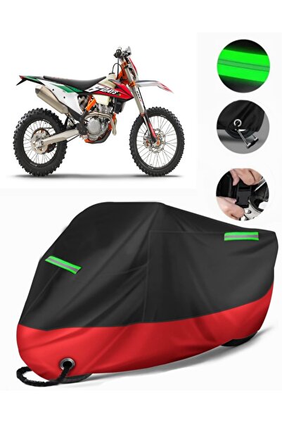 MotoEN KTM 350 EXC-F ستة أيام متوافقة مع القماش المشمع للدراجات النارية (متوا...