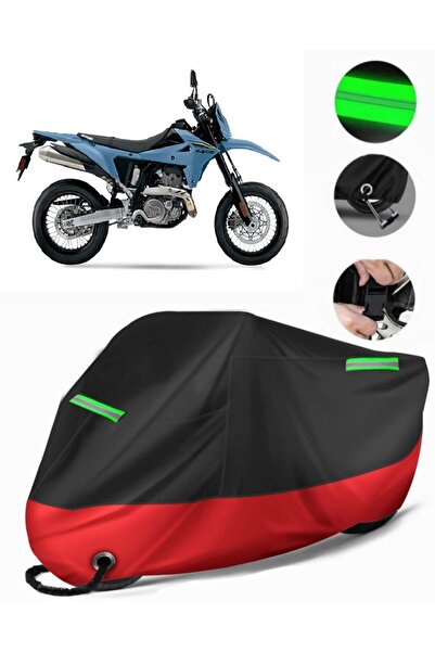 MotoEN سوزوكي DR-Z4SM متوافق مع القماش المشمع للدراجات النارية (متوافق مع الق...