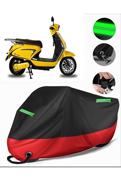 MotoEN Marta 3000 Compatible Premium Motorcycle Tarpaulin (Lock Compatible) B...