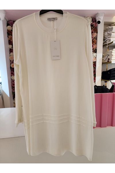 FUAT GÜRSEN Fuat Gürsen Women's Ecru Underwear Tunic