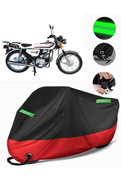 MotoEN Arora Ar 50-30 Compatible Premium Motorcycle Tarpaulin (Lock Compatibl...