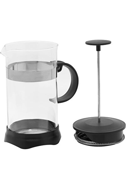 Trust Pro Borosilicate Glass Tea Maker, 1000 ml, Clear