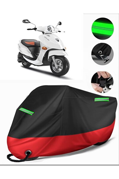 MotoEN غطاء دراجة نارية ممتاز متوافق مع Motoran Vento 100 (متوافق مع القفل) أ...