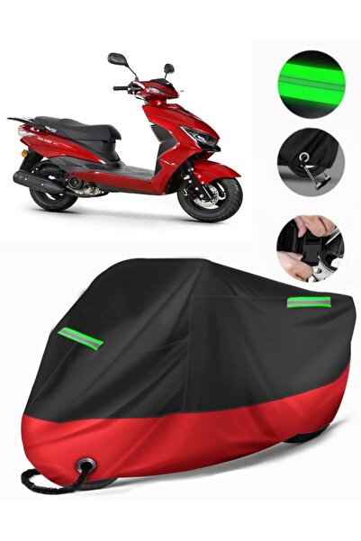MotoEN Rks Bolero 50 متوافق مع القماش المشمع للدراجات النارية (متوافق مع القف...