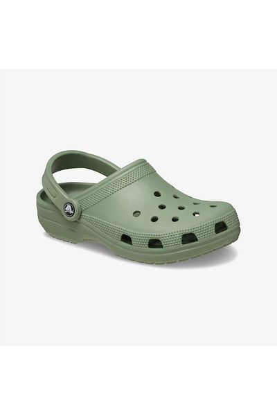 Crocs Unisex Brand Logo Άνετη καθημερινή χρήση Ανοιχτό πράσινο παντόφλες 10001-308