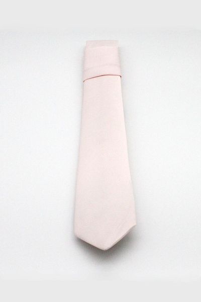 Fitmens Men's Handkerchief and Tie Set Fs- 001866   - Powder