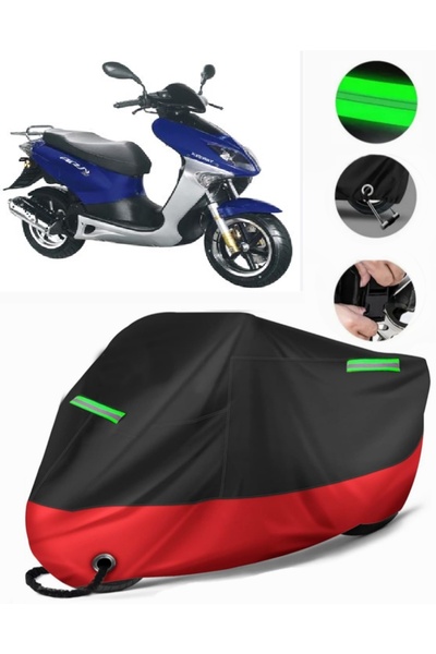 MotoEN Keeway ARN 125 متوافق مع القماش المشمع للدراجات النارية (متوافق مع الق...