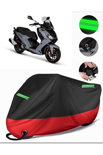 MotoEN Peugeot Pulsion 125 Compatible Premium Motorcycle Tarpaulin (Lock Comp...