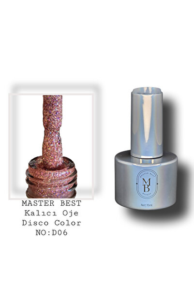 masterbest Master Best Kalıcı Oje Disco 15 ml D06