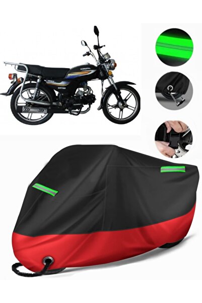 MotoEN Kral Motor KR-100-7 متوافق مع القماش المشمع للدراجات النارية (متوافق م...