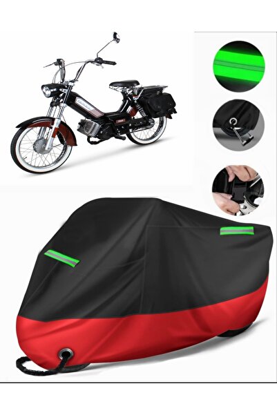 MotoEN غطاء دراجة نارية فاخر متوافق مع Mobylette Bionik 52 (متوافق مع القفل) ...