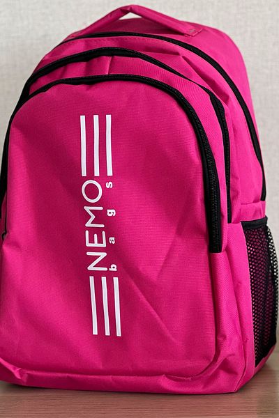 FCSTORE Unisex Ροζ Μεγάλο Μέγεθος Υδατοαπωθητικό Υφασμάτινο Σχολική Τσάντα Laptop Σακίδιο Ταξιδίου 16 ιντσών 24 Lt 45x30cm