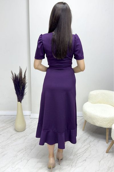 JANES Rochie cu curea de lungime midi de sezon nou