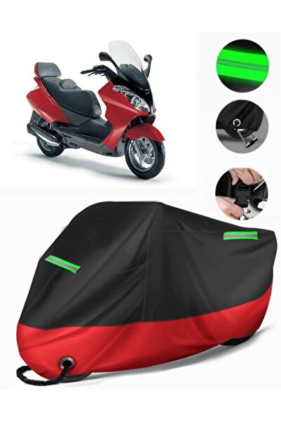 MotoEN Aprilia Atlantic 200 Compatible Premium Motorcycle Tarpaulin (Lock Com...