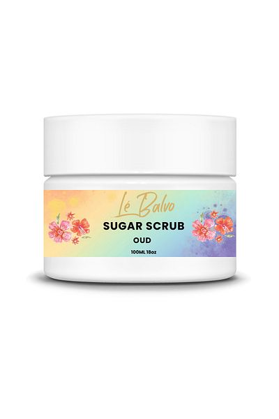 Le Balvo Anti-Blackhead - Brightening - Oud - Face & Body Sugar Peeling 100 ml