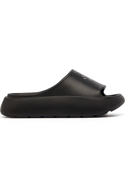 U.S. Polo Assn. Women's Black Slides - High-Quality Sole Lightweight & Trendy Design
