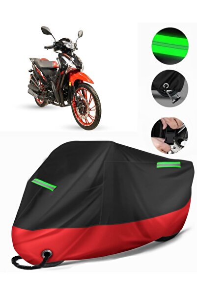 MotoEN Arora Smart 50 Compatible Premium Motorcycle Tarpaulin (Lock Compatibl...