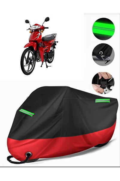 MotoEN Mondial 100 Superboy I Compatible Premium Motorcycle Tarpaulin (Lock C...