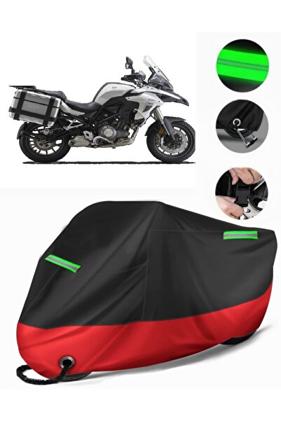 MotoEN Rks Trv242 Compatible Premium Motorcycle Tarpaulin (Lock Compatible) B...