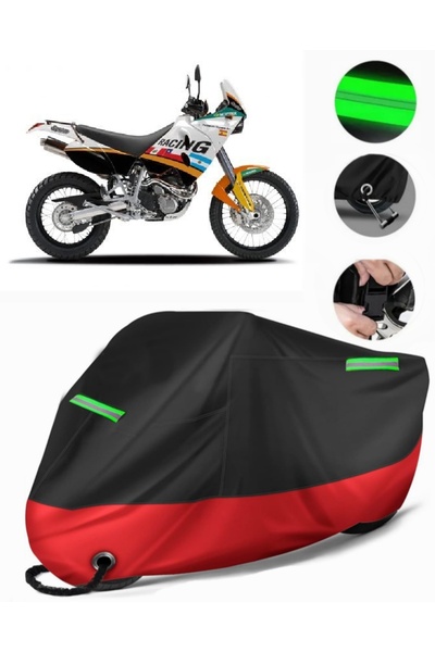 MotoEN KTM 640 Adventure متوافق مع القماش المشمع للدراجات النارية (متوافق مع ...