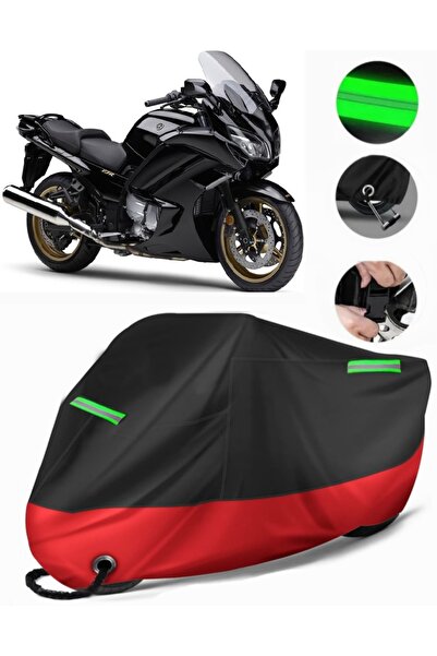 MotoEN غطاء دراجة نارية ممتاز متوافق مع Yamaha FJR 1300 (متوافق مع القفل) أسو...