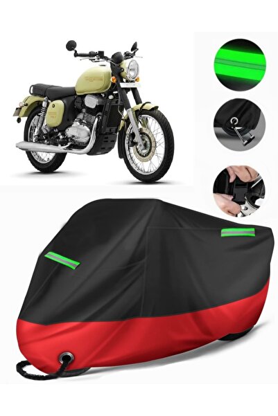 MotoEN Jawa Forty Two متوافق مع القماش المشمع للدراجات النارية (متوافق مع الق...