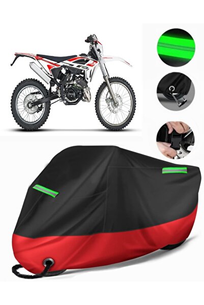 MotoEN Beta Rr 50 Enduro Racing Compatible Premium Motorcycle Tarpaulin (Lock...