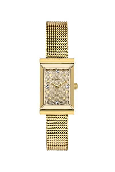 Essence Stone Design Wicker/Steel Cord Rectangular Dial - 5 Atm Water Resistant