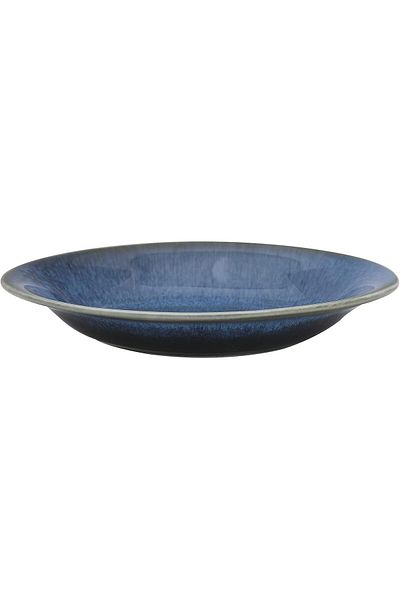 Trust Pro Porcelain Oval Salad/Sauce Plate/Bowl Trending Blue/Black Colour 7.5 Inch / 19.05 cm (FGB5