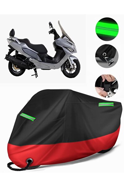 MotoEN Daelim S3 Advance 250 متوافق مع القماش المشمع للدراجات النارية (متوافق...