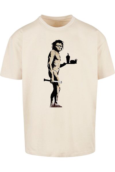 Merchcode Brandalised - Fast Food Apeman Schweres Oversize-T-Shirt