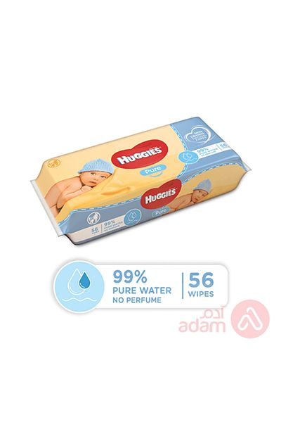 Huggies BABY WPS PURE  56WPS