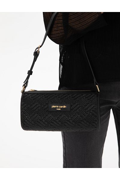 Pierre Cardin Black Shoulder Bag 50305504 -Vr046