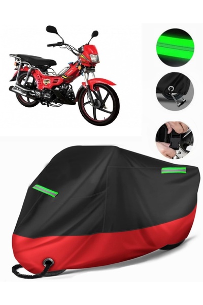 MotoEN Kral Motor KR-100-B متوافق مع القماش المشمع للدراجات النارية (متوافق م...