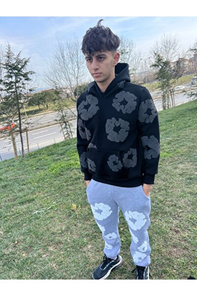 bellanova Set de treninguri Swetshert imprimate cu 3 fire de prima calitate