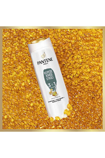 Pantene 350 Ml Şampuan 3in1 Kepeğe Karşı