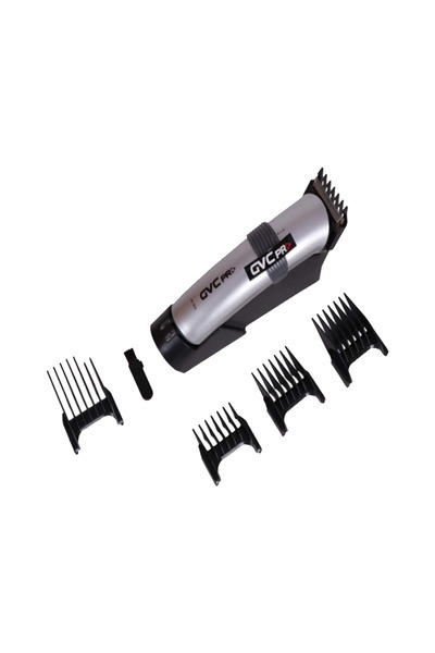 GVC ماكينة قص الشعر القابلة لإعادة الشحن Pro Men's Trimmer RF-609X - فضية