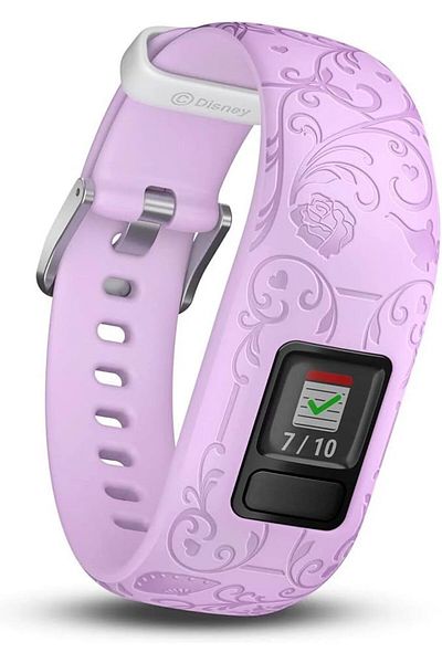 Garmin Vivofit Junior 2 Disney Princess Fitness Activity Tracker For Kids - Adjustable Band