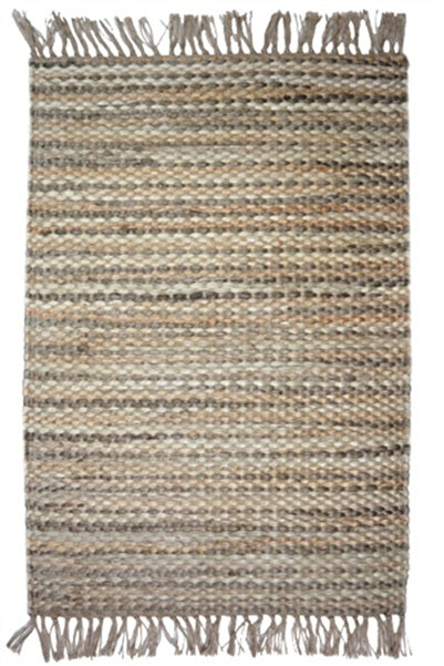 GizHome Alia Dekoratif Jüt Kilim 90X150 cm Naturel